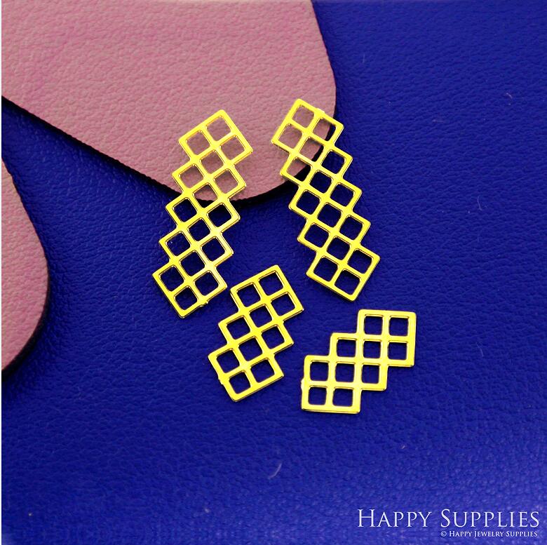 Stainless Steel Jewelry Charms, Geometric Stainless Steel Earring Charms, Stainless Steel Silver Jewelry Pendants, Stainless Steel Silver Jewelry Findings, Stainless Steel Pendants Jewelry Wholesale (SSD2673)