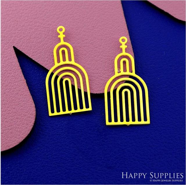 Stainless Steel Jewelry Charms, Church Stainless Steel Earring Charms, Stainless Steel Silver Jewelry Pendants, Stainless Steel Silver Jewelry Findings, Stainless Steel Pendants Jewelry Wholesale (SSD2668)