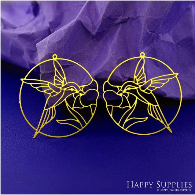 Stainless Steel Jewelry Charms, Bird Stainless Steel Earring Charms, Stainless Steel Silver Jewelry Pendants, Stainless Steel Silver Jewelry Findings, Stainless Steel Pendants Jewelry Wholesale (SSD2755)
