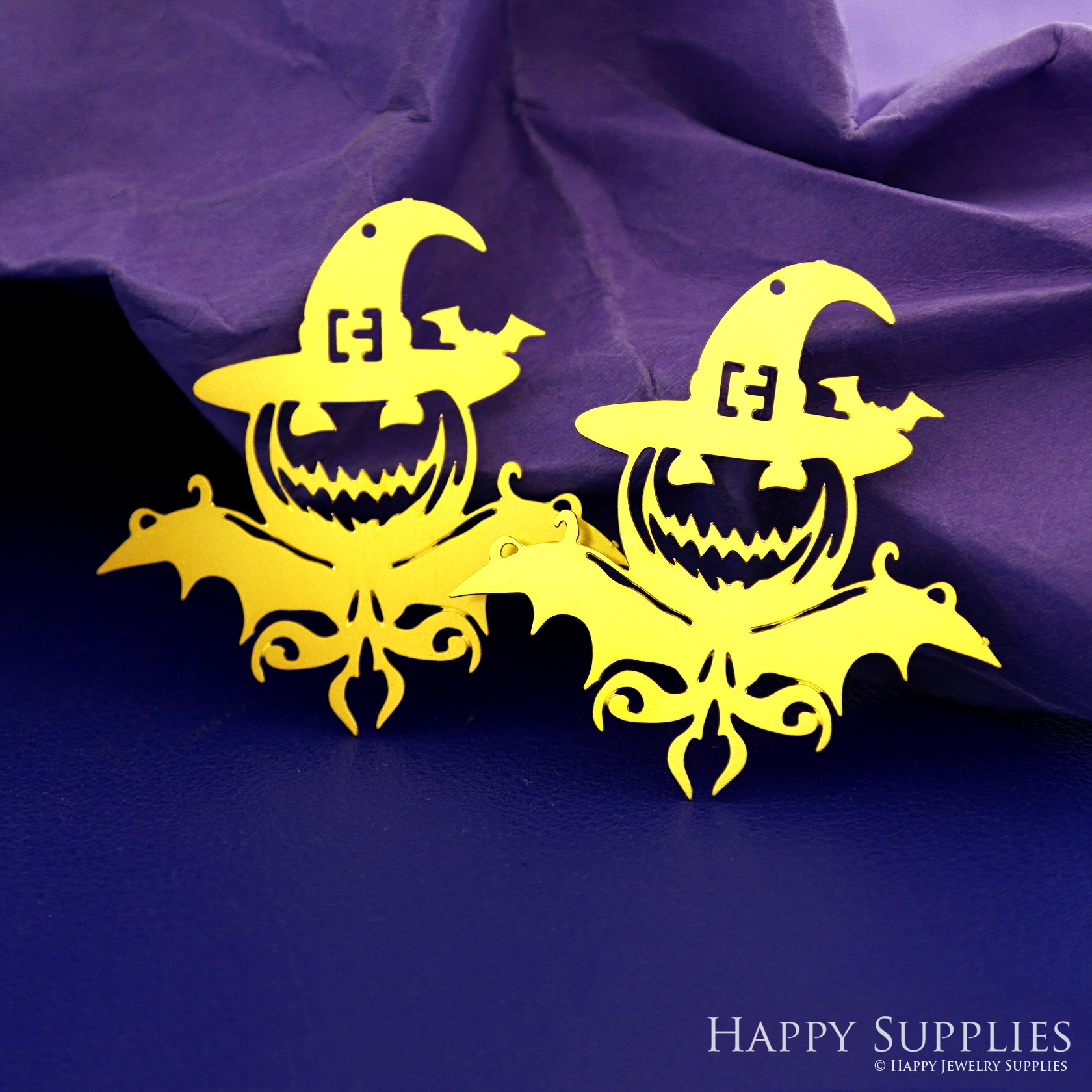Stainless Steel Jewelry Charms, Raw Brass Charms, Halloween Pumpkin Stainless Steel Earring Charms, Stainless Steel Silver Jewelry Pendants, Stainless Steel Silver Jewelry Findings, Stainless Steel Pendants Jewelry Wholesale (D2783)