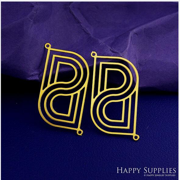 Stainless Steel Jewelry Charms, Geometric Stainless Steel Earring Charms, Stainless Steel Silver Jewelry Pendants, Stainless Steel Silver Jewelry Findings, Stainless Steel Pendants Jewelry Wholesale (SSD2732)