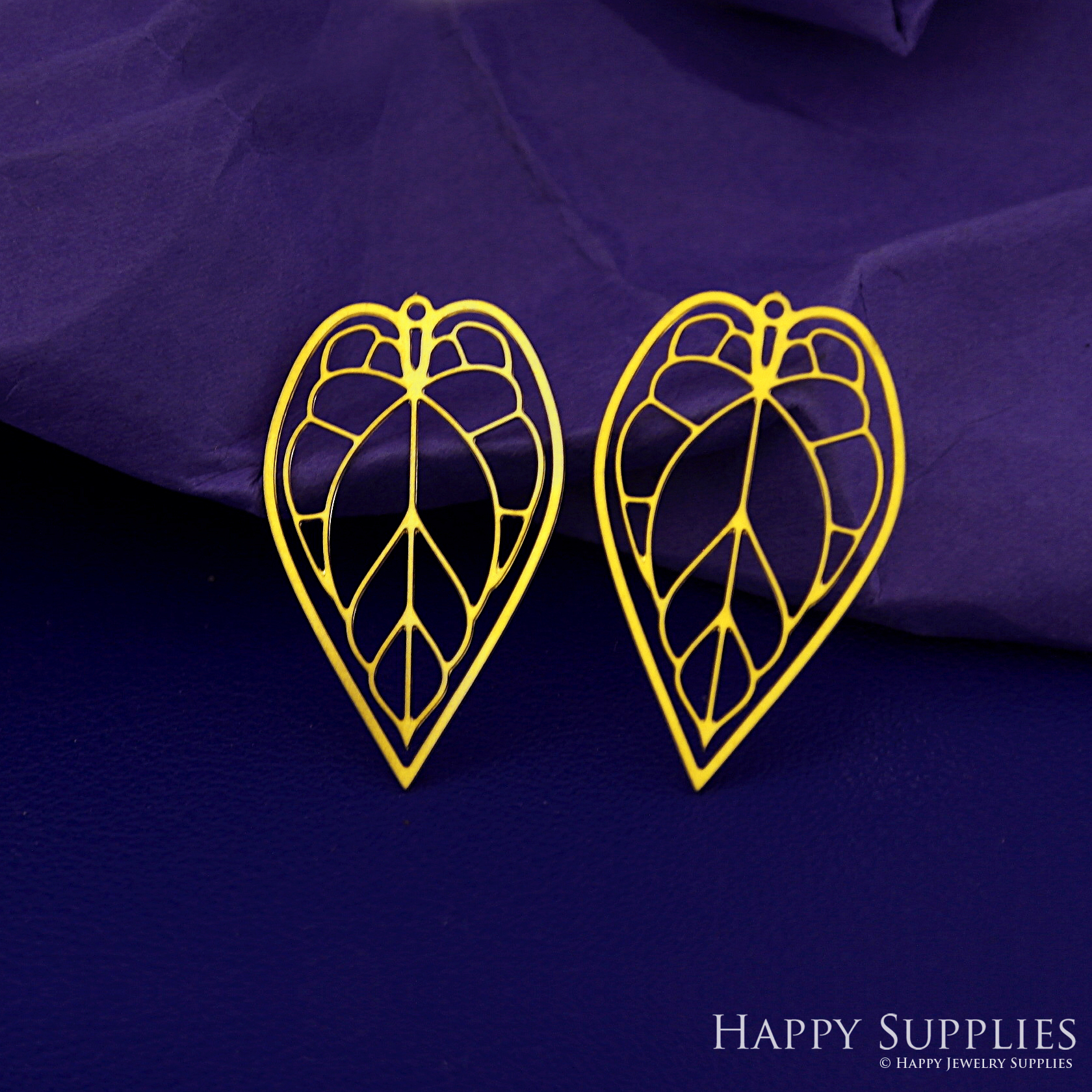 Stainless Steel Jewelry Charms, Raw Brass Charms, Leaves Stainless Steel Earring Charms, Stainless Steel Silver Jewelry Pendants, Stainless Steel Silver Jewelry Findings, Stainless Steel Pendants Jewelry Wholesale (D2748)