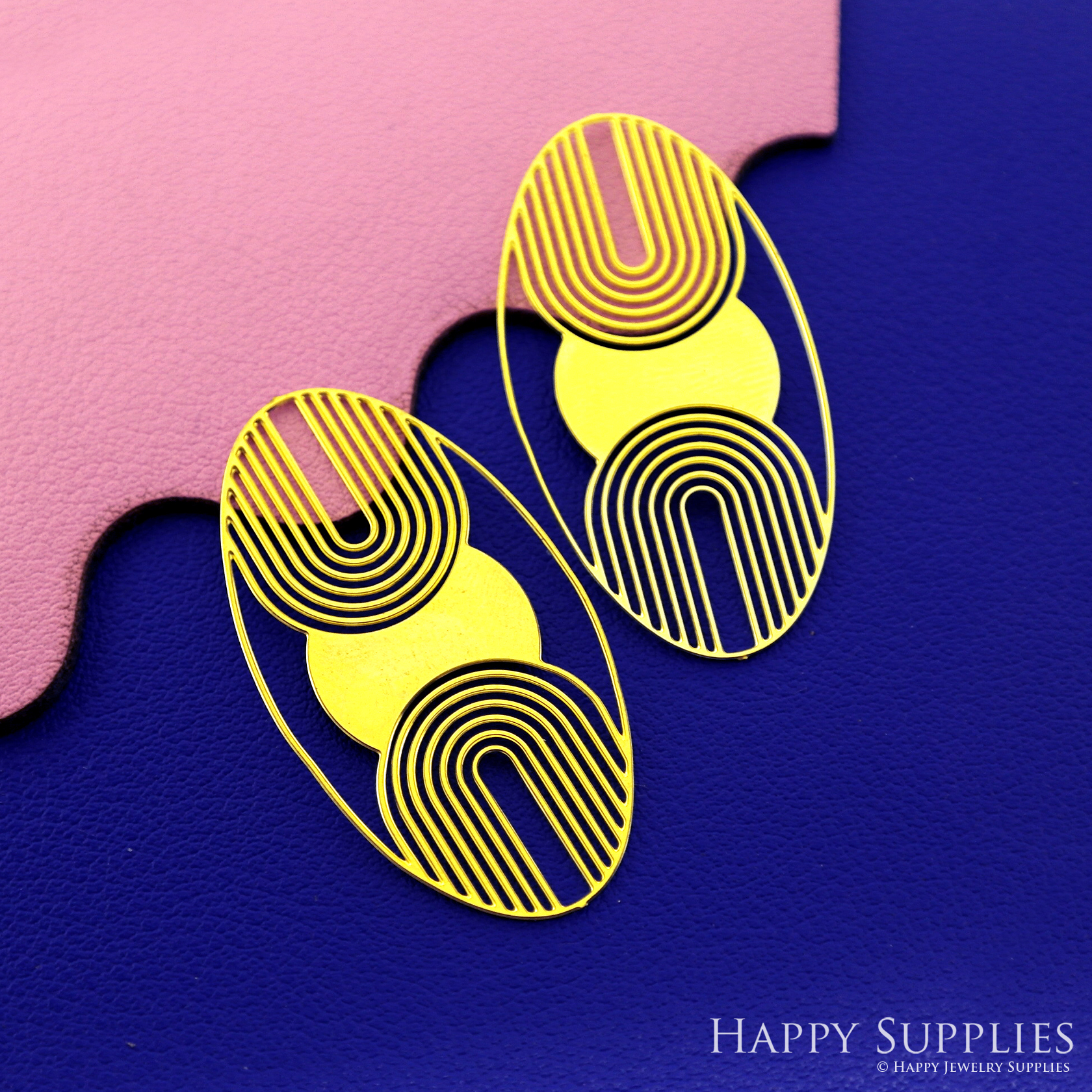 Stainless Steel Jewelry Charms, Brass Charms, Water Ripple Charms, Earrings Findings, Stainless Steel Silver Jewelry Pendants, Brass Jewelry Findings, Stainless Steel Pendants Jewelry Wholesale (SSD2681)