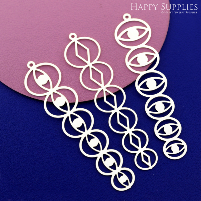 Stainless Steel Jewelry Charms, Geometric Stainless Steel Earring Charms, Geometric Raw Brass Charms, Stainless Steel Silver Jewelry Pendants, Stainless Steel Silver Jewelry Findings, Stainless Steel Pendants Jewelry Wholesale (D2713)