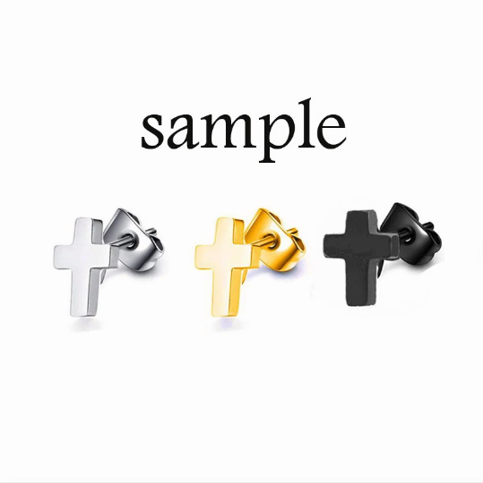1 Pair Stainless Steel Earrings / Stud Earrings / Gold Earrings/ Black Earrings / earrings studs/ stud earrings for women (ZE931-ZE939)