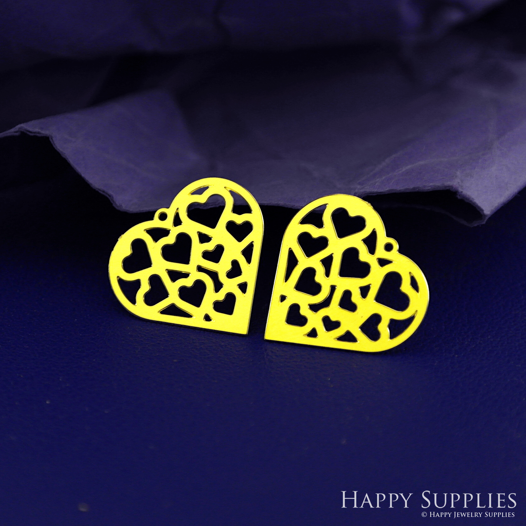 Stainless Steel Jewelry Charms, Raw Brass Charms, Heart Charms, Earrings Findings, Stainless Steel Silver Jewelry Pendants, Brass Jewelry Findings, Stainless Steel Pendants Jewelry Wholesale (D2920)