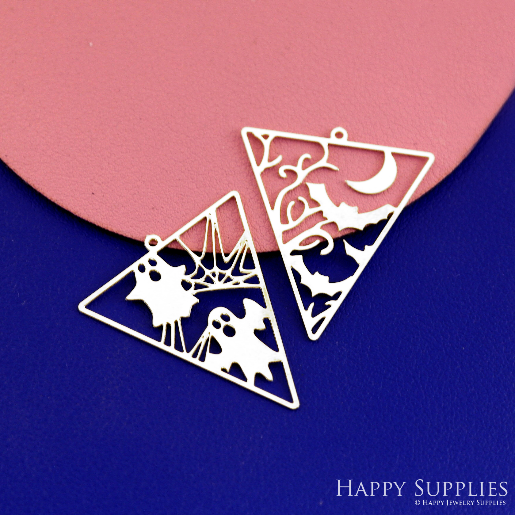 Stainless Steel Jewelry Charms, Raw Brass Charms, Halloween Charms, Earrings Findings, Stainless Steel Silver Jewelry Pendants, Brass Jewelry Findings, Stainless Steel Pendants Jewelry Wholesale (D2798)