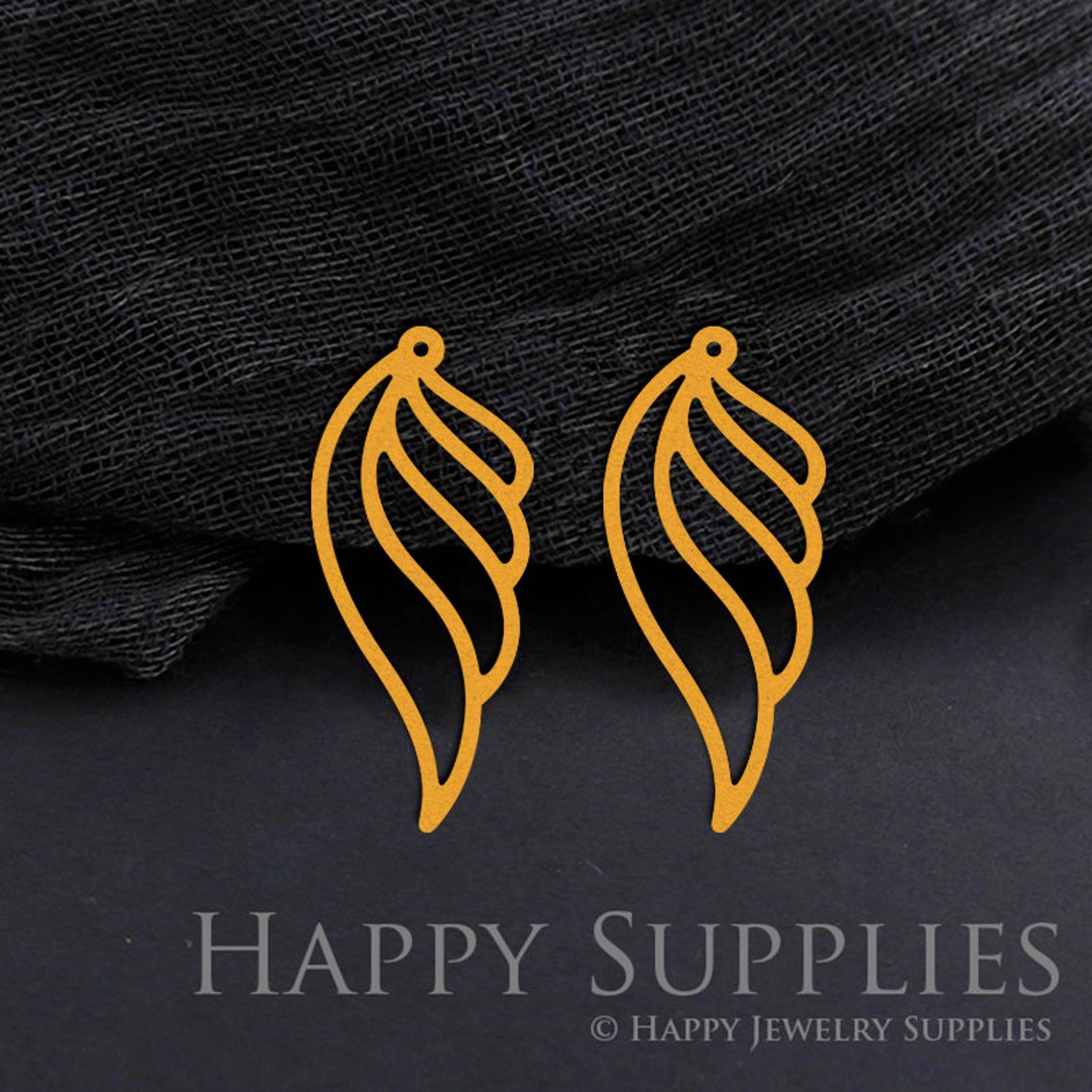 2pcs Brass Jewelry Charms, Wing Raw Brass Earring Charms, Brass Jewelry Pendants, Raw Brass Jewelry Findings, Brass Pendants Jewelry Wholesale (RD1157)
