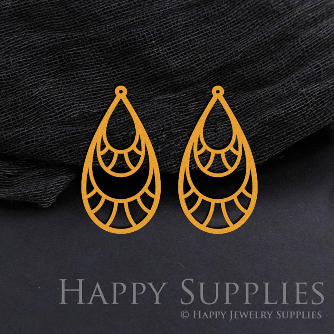 2pcs Brass Jewelry Charms,Teardrop Geometric Raw Brass Earring Charms, Brass Jewelry Pendants, Raw Brass Jewelry Findings, Brass Pendants Jewelry Wholesale (RD1146)