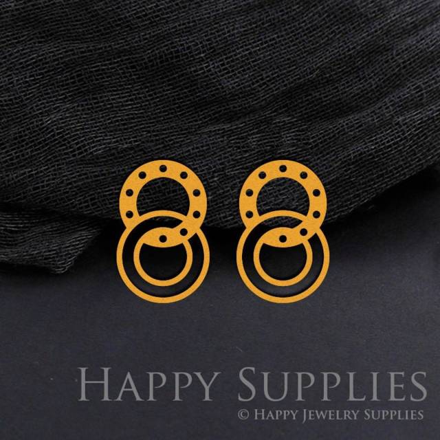 2pcs Brass Jewelry Charms, Round Raw Brass Earring Charms, Brass Jewelry Pendants, Raw Brass Jewelry Findings, Brass Pendants Jewelry Wholesale (RD1132)
