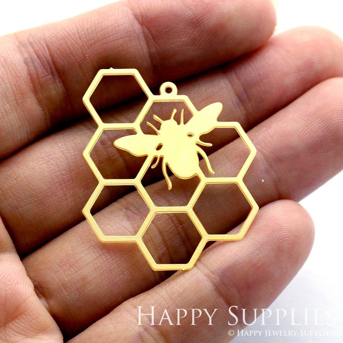 2pcs Brass Jewelry Charms, Bee Raw Brass Earring Charms, Brass Jewelry Pendants, Raw Brass Jewelry Findings, Brass Pendants Jewelry Wholesale (RD1333)