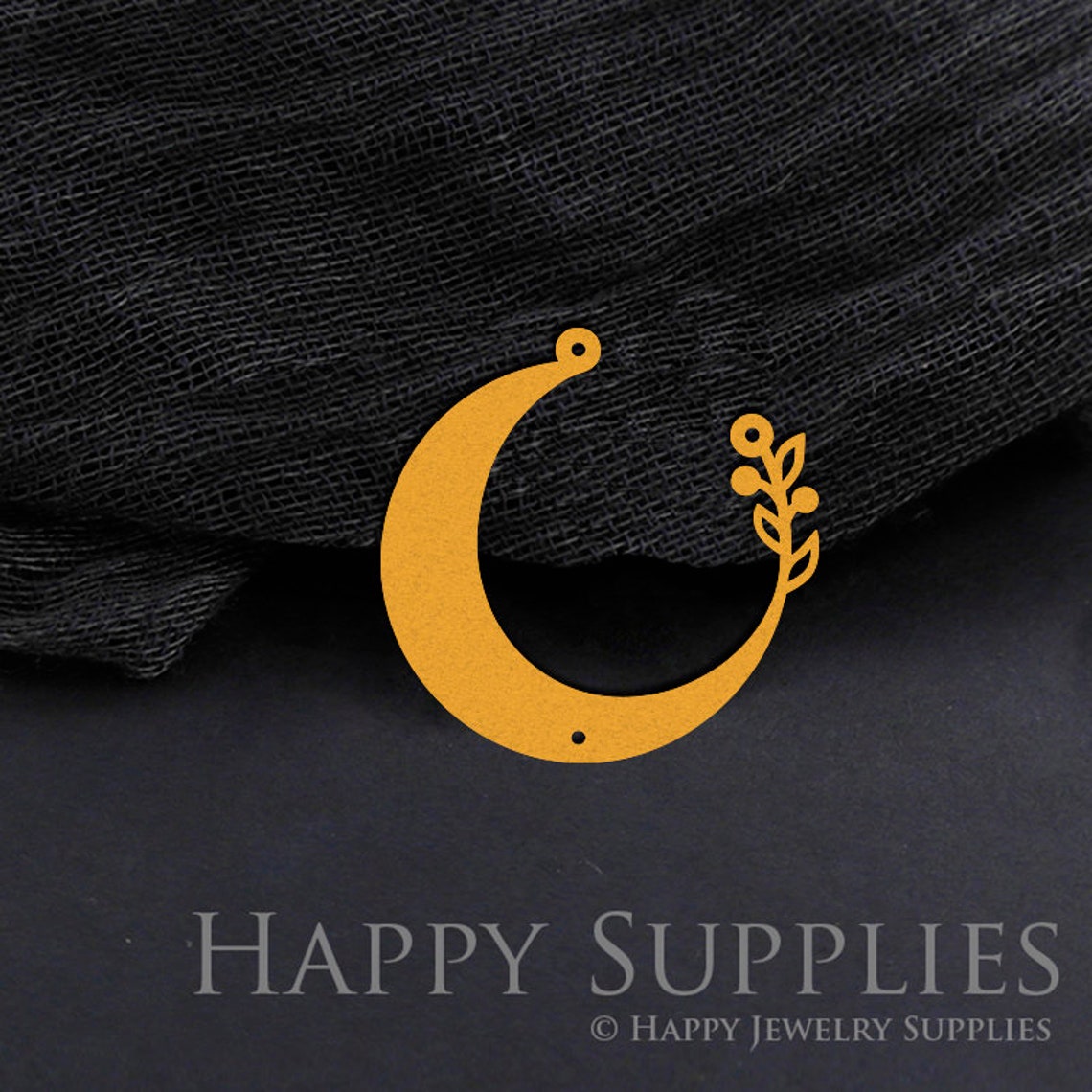 2pcs Brass Jewelry Charms, Moon Raw Brass Earring Charms, Brass Jewelry Pendants, Raw Brass Jewelry Findings, Brass Pendants Jewelry Wholesale (RD1166)