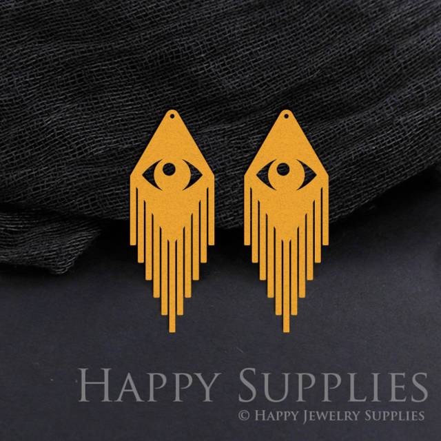 2pcs Brass Jewelry Charms,Eye Raw Brass Earring Charms, Brass Jewelry Pendants, Raw Brass Jewelry Findings, Brass Pendants Jewelry Wholesale (RD1143)
