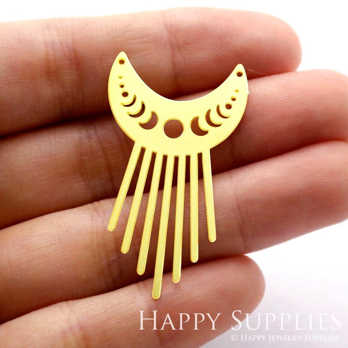 2pcs Brass Jewelry Charms, Geometric Raw Brass Earring Charms, Brass Jewelry Pendants, Raw Brass Jewelry Findings, Brass Pendants Jewelry Wholesale (RD1080)