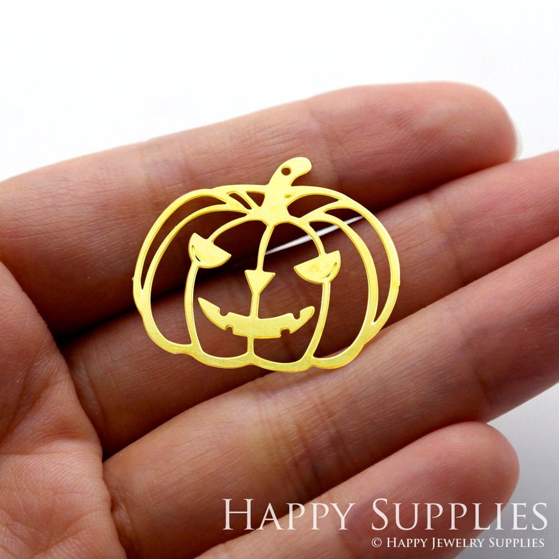 2pcs Brass Jewelry Charms, Pumpkin Raw Brass Earring Charms, Brass Jewelry Pendants, Raw Brass Jewelry Findings, Brass Pendants Jewelry Wholesale (RD1256)