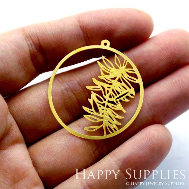 2pcs Brass Jewelry Charms, Leaves Raw Brass Earring Charms, Brass Jewelry Pendants, Raw Brass Jewelry Findings, Brass Pendants Jewelry Wholesale (RD1116)