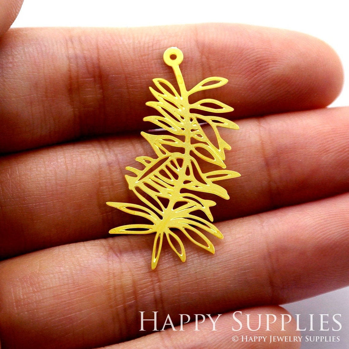2pcs Brass Jewelry Charms, Leaves Raw Brass Earring Charms, Brass Jewelry Pendants, Raw Brass Jewelry Findings, Brass Pendants Jewelry Wholesale (RD1117)