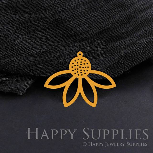2pcs Brass Jewelry Charms, Flowers Raw Brass Earring Charms, Brass Jewelry Pendants, Raw Brass Jewelry Findings, Brass Pendants Jewelry Wholesale (RD1174)