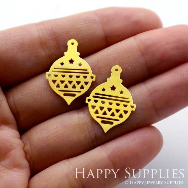 2pcs Brass Jewelry Charms,  Snowflake Raw Brass Earring Charms, Brass Jewelry Pendants, Raw Brass Jewelry Findings, Brass Pendants Jewelry Wholesale (RD1211)