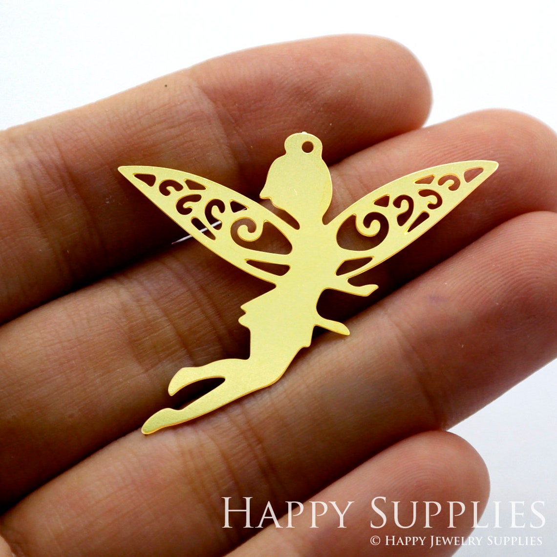 2pcs Brass Jewelry Charms, Angel Raw Brass Earring Charms, Brass Jewelry Pendants, Raw Brass Jewelry Findings, Brass Pendants Jewelry Wholesale (RD1470)