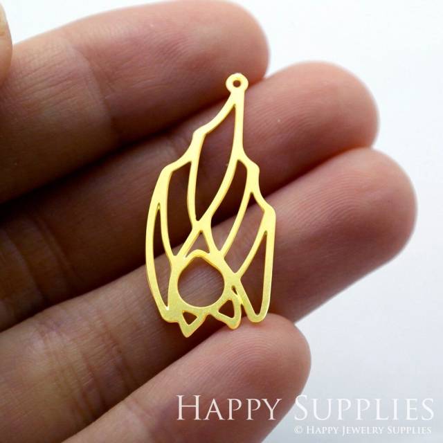2pcs Brass Jewelry Charms, Bat Raw Brass Earring Charms, Brass Jewelry Pendants, Raw Brass Jewelry Findings, Brass Pendants Jewelry Wholesale (RD1440)
