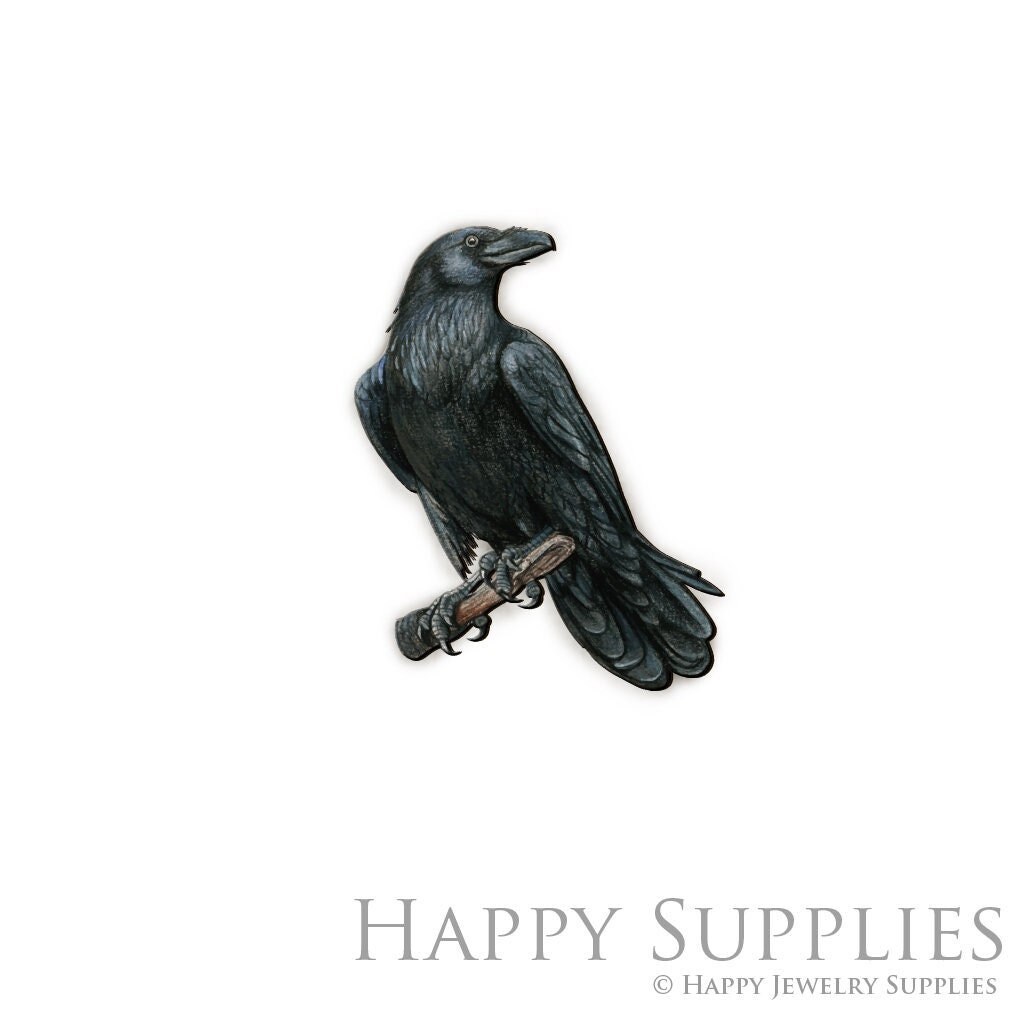 Handmade Jewelry Making Supplies Beads Cut Wooden Bird Charm For DIY Necklace Earring Brooch (CW505)