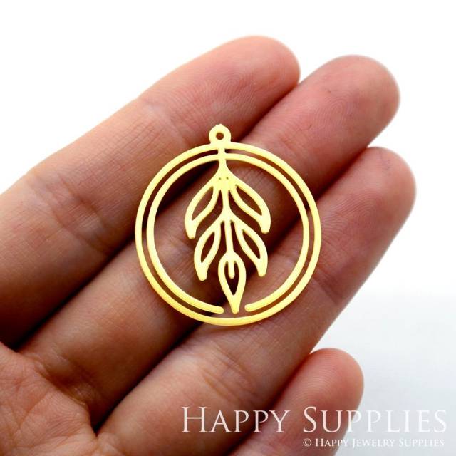 2pcs Brass Jewelry Charms, Leaf Raw Brass Earring Charms, Brass Jewelry Pendants, Raw Brass Jewelry Findings, Brass Pendants Jewelry Wholesale (RD1592)