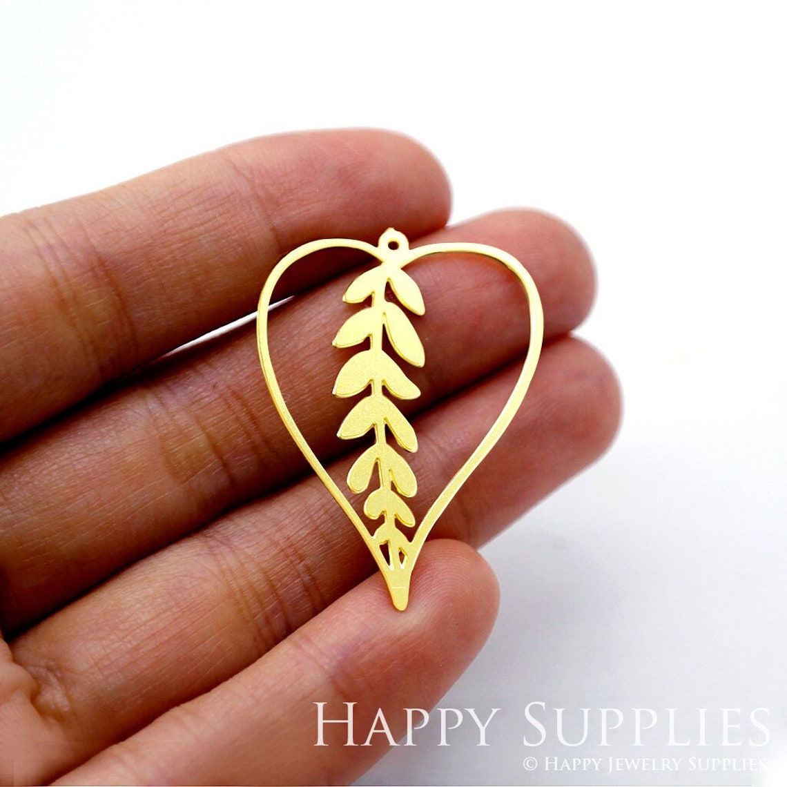 2pcs Brass Jewelry Charms, Love Raw Brass Earring Charms, Brass Jewelry Pendants, Raw Brass Jewelry Findings, Brass Pendants Jewelry Wholesale (RD1583)