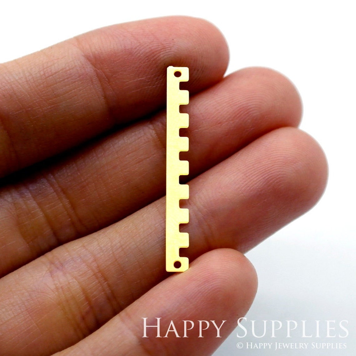 2pcs Brass Jewelry Charms,  Link Bar Geometric Raw Brass Earring Charms, Brass Jewelry Pendants, Raw Brass Jewelry Findings, Brass Pendants Jewelry Wholesale (RD1575)