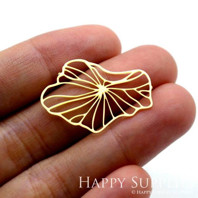 2pcs Brass Jewelry Charms, Leaves Raw Brass Earring Charms, Brass Jewelry Pendants, Raw Brass Jewelry Findings, Brass Pendants Jewelry Wholesale (RD1569)