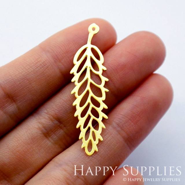 2pcs Brass Jewelry Charms, Leaves Raw Brass Earring Charms, Brass Jewelry Pendants, Raw Brass Jewelry Findings, Brass Pendants Jewelry Wholesale (RD1635)