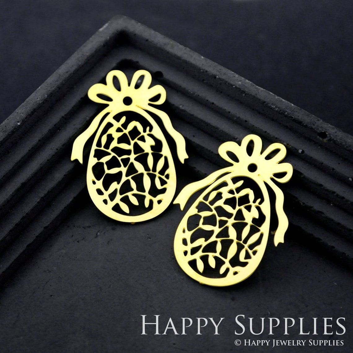 2pcs Brass Jewelry Charms, Leaves Raw Brass Earring Charms, Brass Jewelry Pendants, Raw Brass Jewelry Findings, Brass Pendants Jewelry Wholesale (RD1823)