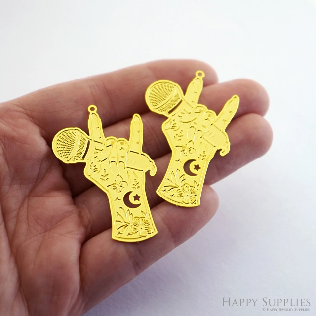 Corroded Stainless Steel Jewelry Charms, Hand Stainless Steel Earring Charms, Stainless Steel Silver Jewelry Pendants, Corroded Stainless Steel Silver Jewelry Findings, Corroded Stainless Steel Pendants Jewelry Wholesale (SSB1030)