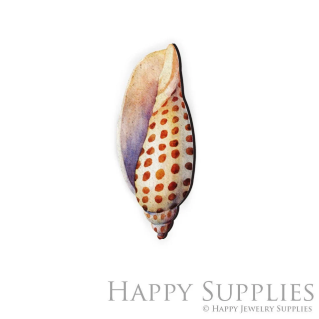 Handmade Jewelry Making Supplies Beads Cut Wooden Screw Charm For DIY Necklace Earring Brooch (CW088-F)