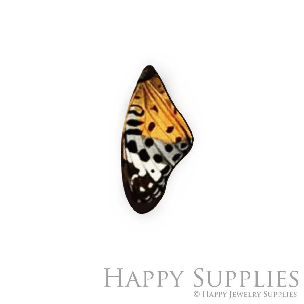 Handmade Jewelry Making Supplies Beads Cut Wooden Butterfly Charm For DIY Necklace Earring Brooch (CW024-B3)