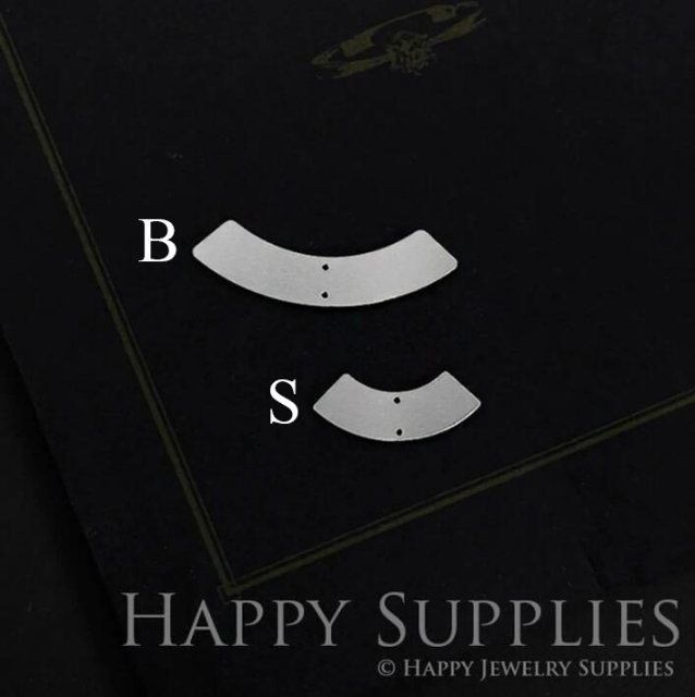 Geometry Stainless Steel Jewelry Charms, Raw Brass Charms,  Fan Charms, Earrings Findings, Stainless Steel Silver Jewelry Pendants, Brass Jewelry Findings, Stainless Steel Pendants Jewelry Wholesale (SDE039)