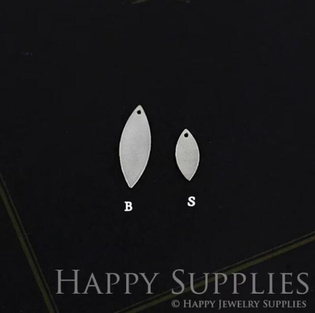 Geometry Stainless Steel Jewelry Charms, Raw Brass Charms, Teardrop Charms, Earrings Findings, Stainless Steel Silver Jewelry Pendants, Brass Jewelry Findings, Stainless Steel Pendants Jewelry Wholesale (SDE049)