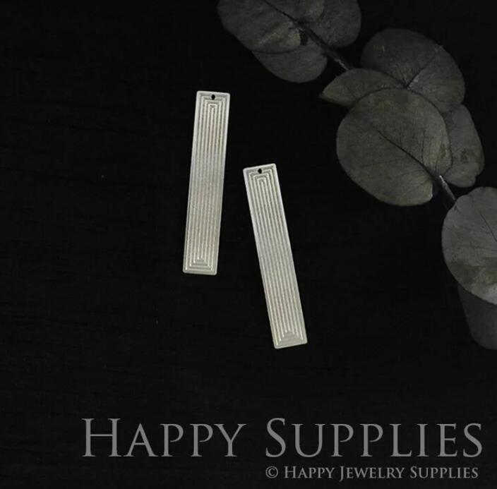 Geometry Stainless Steel Jewelry Charms, Raw Brass Charms, Geometric Charms, Earrings Findings, Stainless Steel Silver Jewelry Pendants, Brass Jewelry Findings, Stainless Steel Pendants Jewelry Wholesale (SDE010)