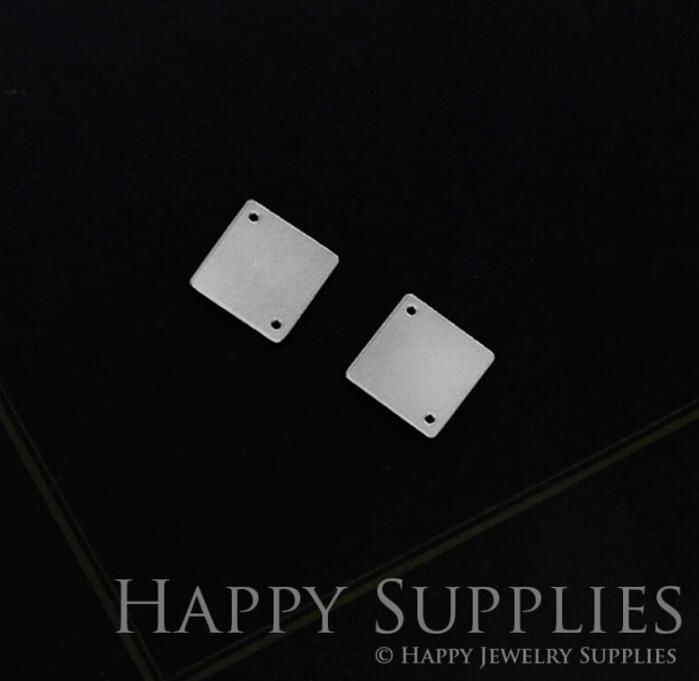 Geometry Stainless Steel Jewelry Charms, Raw Brass Charms, Diamond Charms, Earrings Findings, Stainless Steel Silver Jewelry Pendants, Brass Jewelry Findings, Stainless Steel Pendants Jewelry Wholesale (SDE047)