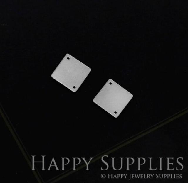 Geometry Stainless Steel Jewelry Charms, Raw Brass Charms, Diamond Charms, Earrings Findings, Stainless Steel Silver Jewelry Pendants, Brass Jewelry Findings, Stainless Steel Pendants Jewelry Wholesale (SDE047)