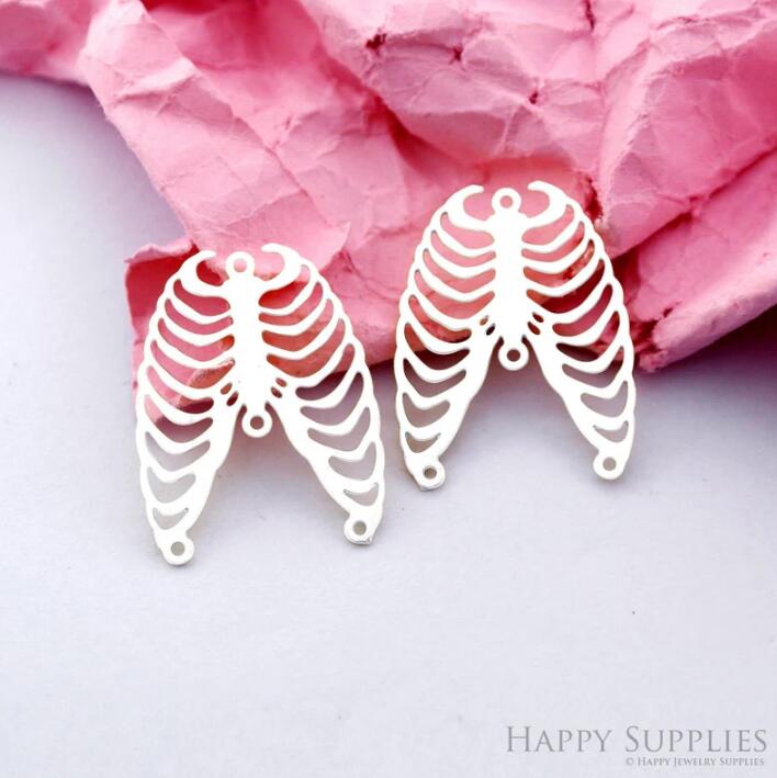 Stainless Steel Jewelry Charms, Raw Brass Charms, Geometry Charms, Earrings Findings, Stainless Steel Silver Jewelry Pendants, Brass Jewelry Findings, Stainless Steel Pendants Jewelry Wholesale (D2165)