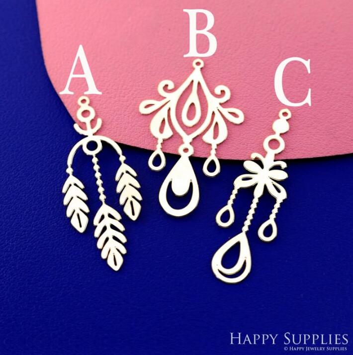 Stainless Steel Jewelry Charms, Raw Brass Charms, Drop Charms, Earrings Findings, Stainless Steel Silver Jewelry Pendants, Brass Jewelry Findings, Stainless Steel Pendants Jewelry Wholesale (D2896)