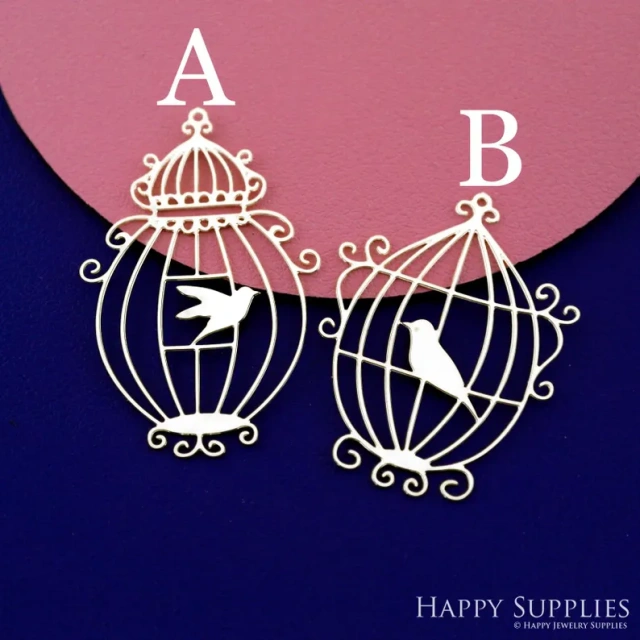 Stainless Steel Jewelry Charms, Raw Brass Charms,Bird Charms, Earrings Findings, Stainless Steel Silver Jewelry Pendants, Brass Jewelry Findings, Stainless Steel Pendants Jewelry Wholesale (D2817)