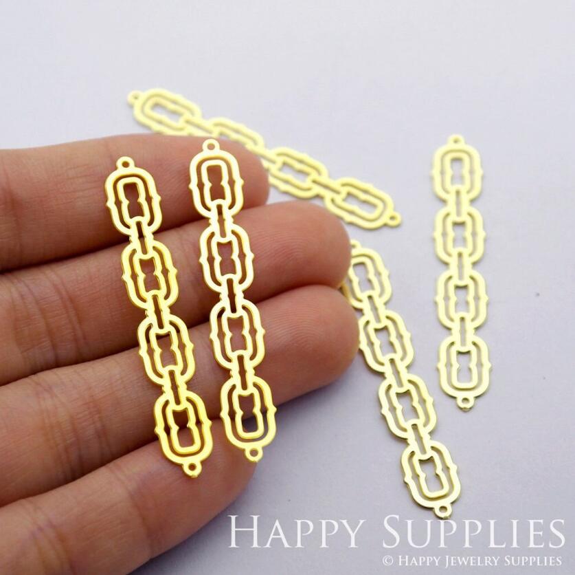 Stainless Steel Jewelry Charms, Raw Brass Charms, Geometry Oval Charms, Earrings Findings, Stainless Steel Silver Jewelry Pendants, Brass Jewelry Findings, Stainless Steel Pendants Jewelry Wholesale (D1677)