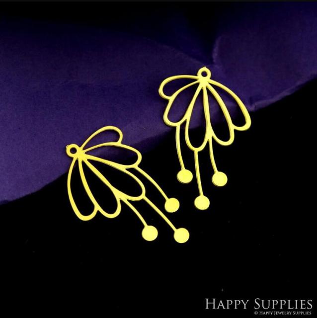 Stainless Steel Jewelry Charms, Raw Brass Charms, Leaf Charms, Earrings Findings, Wolf Stainless Steel Silver Jewelry Pendants, Brass Jewelry Findings, Stainless Steel Pendants Jewelry Wholesale (D2209)