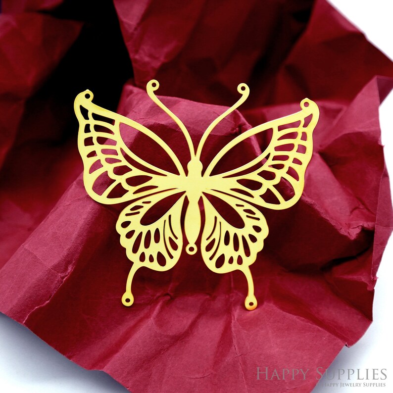 Stainless Steel Jewelry Charms, Raw Brass Charms, Geometric Butterfly Charms, Earrings Findings, Stainless Steel Silver Jewelry Pendants, Brass Jewelry Findings, Stainless Steel Pendants Jewelry Wholesale (D2306)