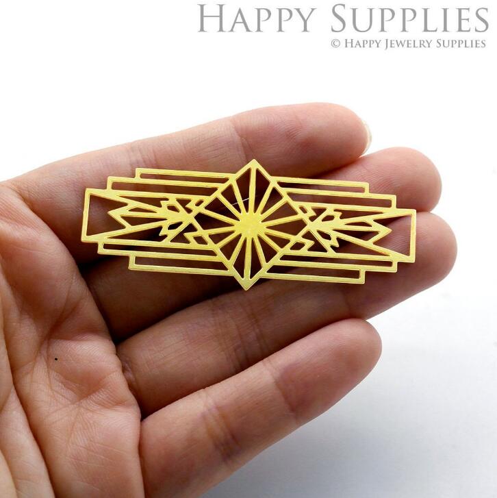 Stainless Steel Jewelry Charms, Raw Brass Charms,  Geometry Charms, Earrings Findings, Stainless Steel Silver Jewelry Pendants, Brass Jewelry Findings, Stainless Steel Pendants Jewelry Wholesale (D191)