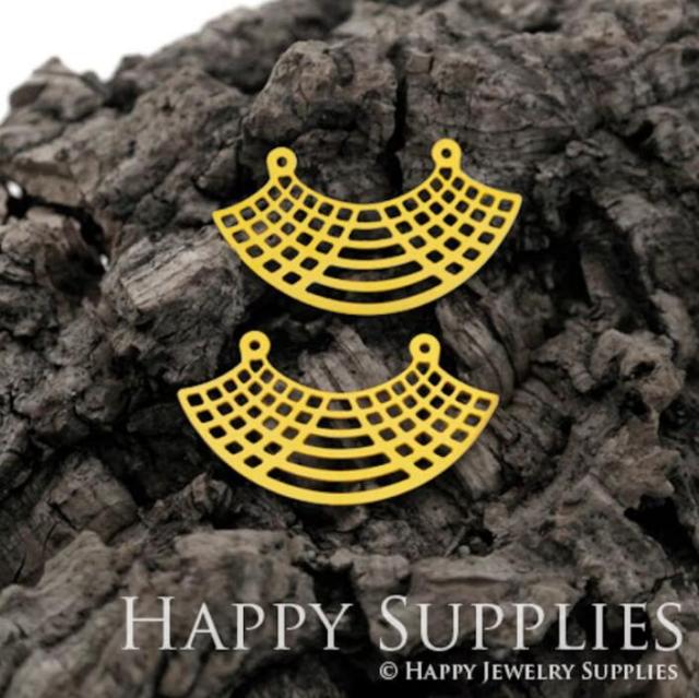 Stainless Steel Jewelry Charms, Raw Brass Charms, Arc Geometric Charms, Earrings Findings, Stainless Steel Silver Jewelry Pendants, Brass Jewelry Findings, Stainless Steel Pendants Jewelry Wholesale (D427)