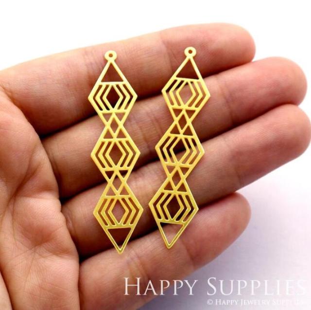 Stainless Steel Jewelry Charms, Raw Brass Charms, Geometric Arrow Charms, Earrings Findings, Stainless Steel Silver Jewelry Pendants, Brass Jewelry Findings, Stainless Steel Pendants Jewelry Wholesale (D646)