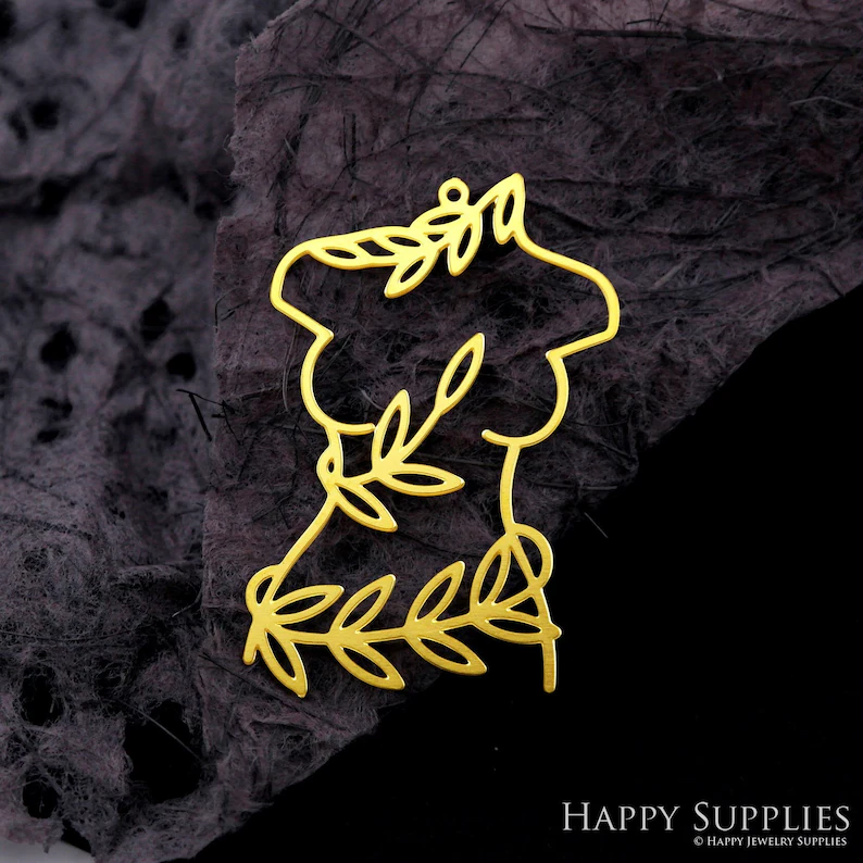 Stainless Steel Jewelry Charms, Raw Brass Charms, Leaves Charms, Earrings Findings, Stainless Steel Silver Jewelry Pendants, Brass Jewelry Findings, Stainless Steel Pendants Jewelry Wholesale (D2102)